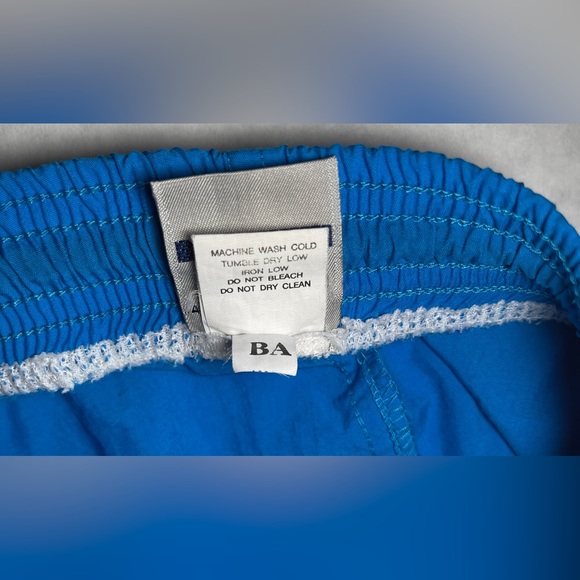 NOS Vintage Ocean Pacific Baggies Deep Blue Men’s Large Made in Sri Lanka - Picture 8 of 16